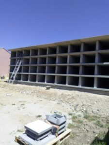 Nichos prefabricados y columbarios de hormigon en Segovia