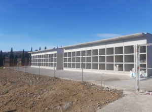 Suministro de 288 nichos prefabricados en Monzón